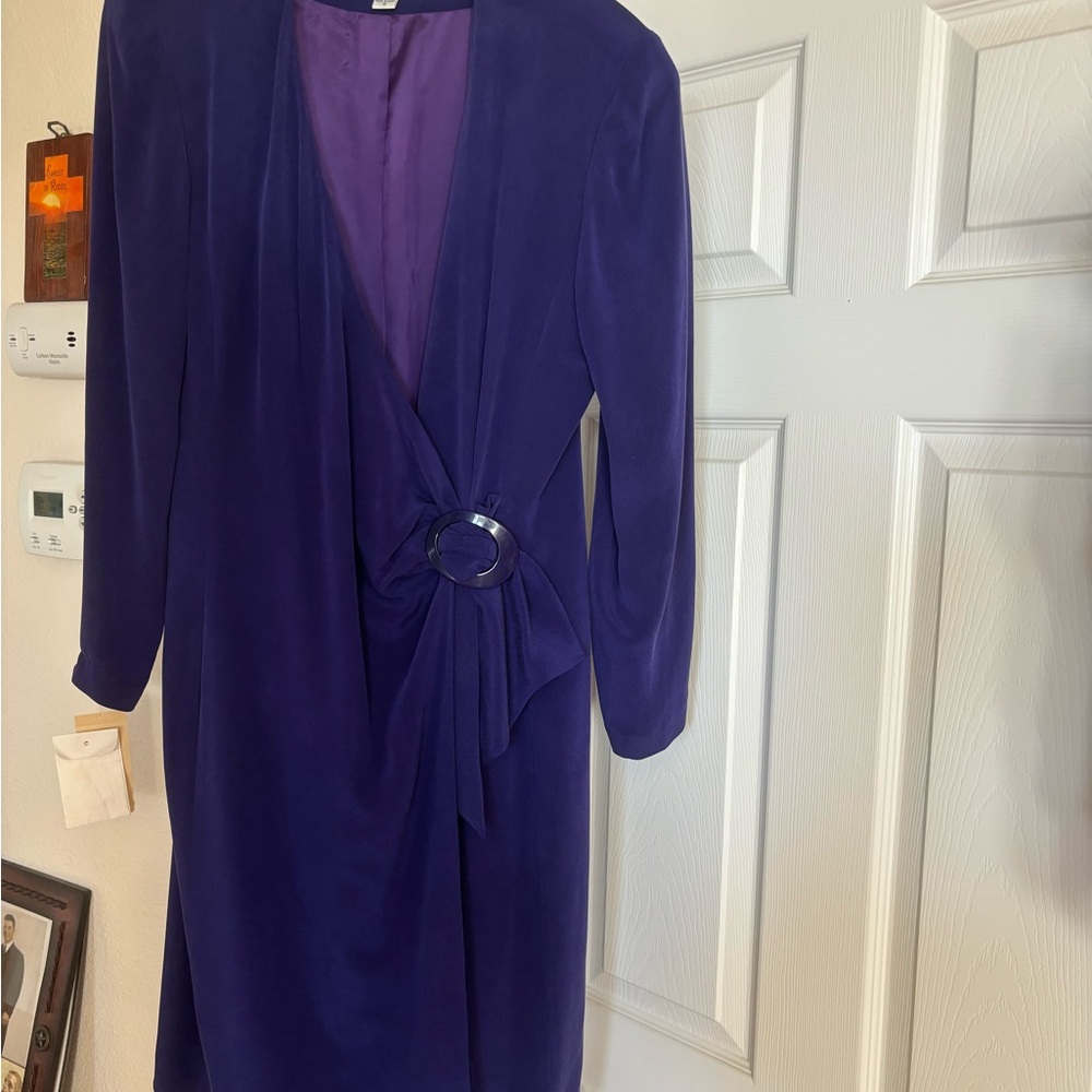 Elegant Purple Dress